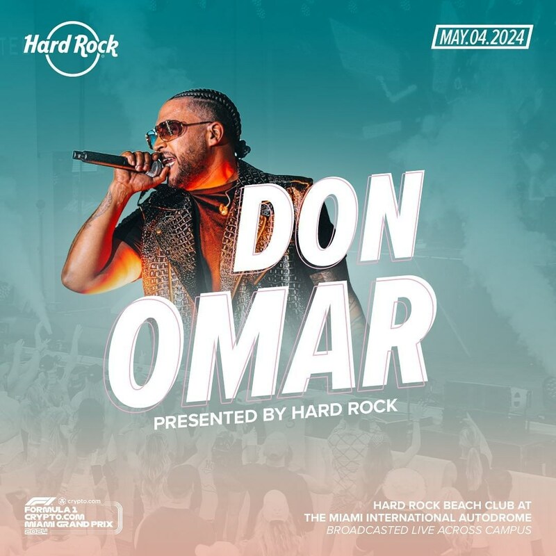 Steve Aoki, Don Omar and Kaskade will join headliners Ed Sheeran and John Summit at 2024 FORMULA 1® CRYPTO.COM MIAMI GRAND PRIX presented by Hard Rock.
