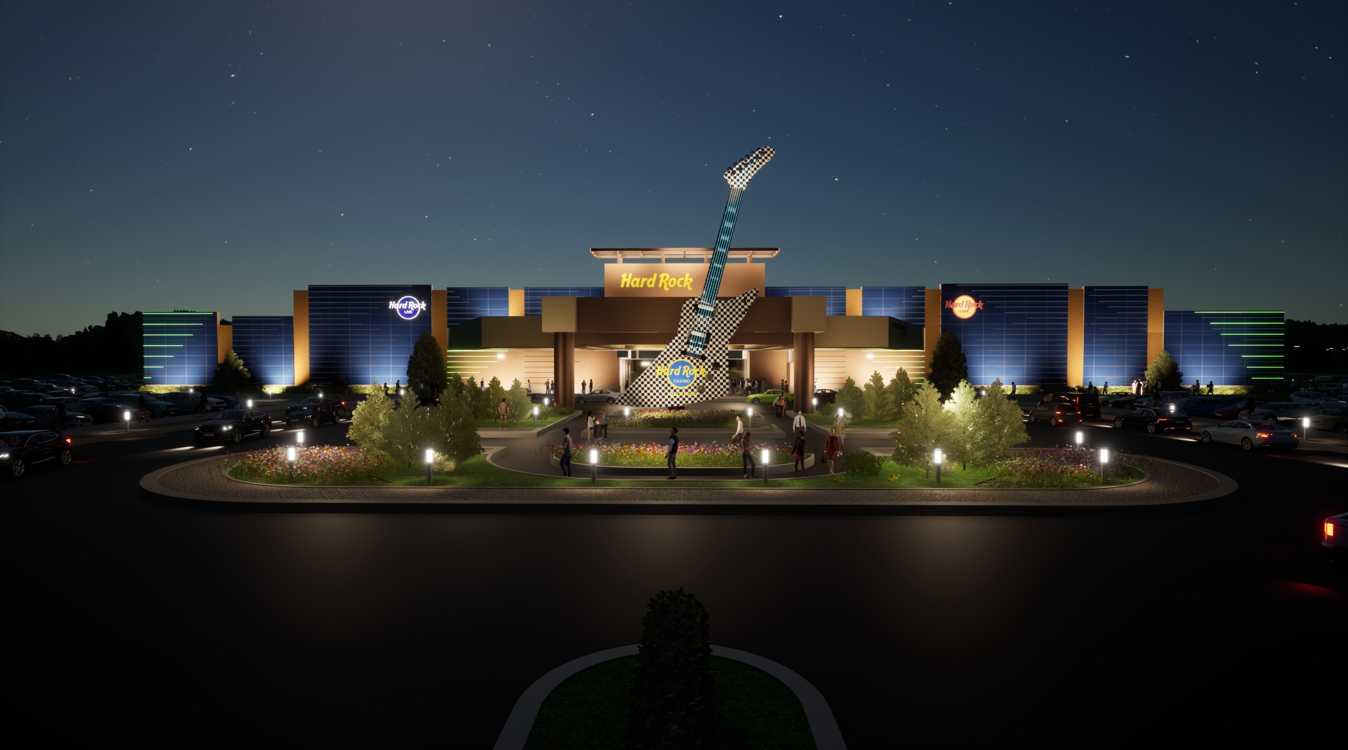 Hard Rock Casino Rockford rendering