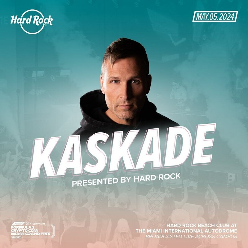 Steve Aoki, Don Omar and Kaskade will join headliners Ed Sheeran and John Summit at 2024 FORMULA 1® CRYPTO.COM MIAMI GRAND PRIX presented by Hard Rock.